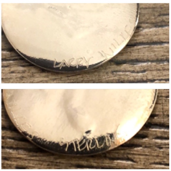 Larry Wilkes Sterling Round “A” Initial Charm NWOT - Picture 5 of 8